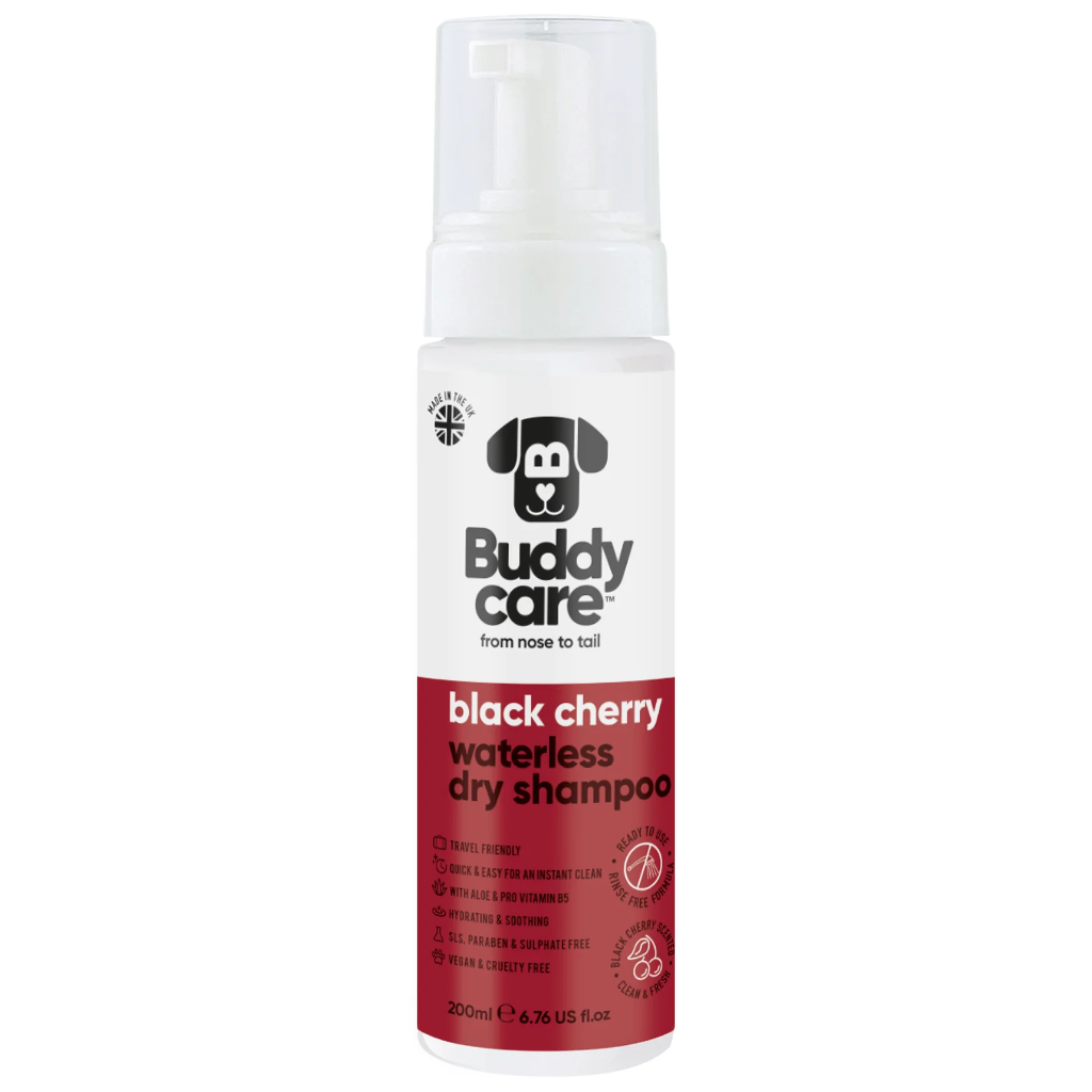 BuddyCare Droogshampoo Hond - Black Cherry - 200ml