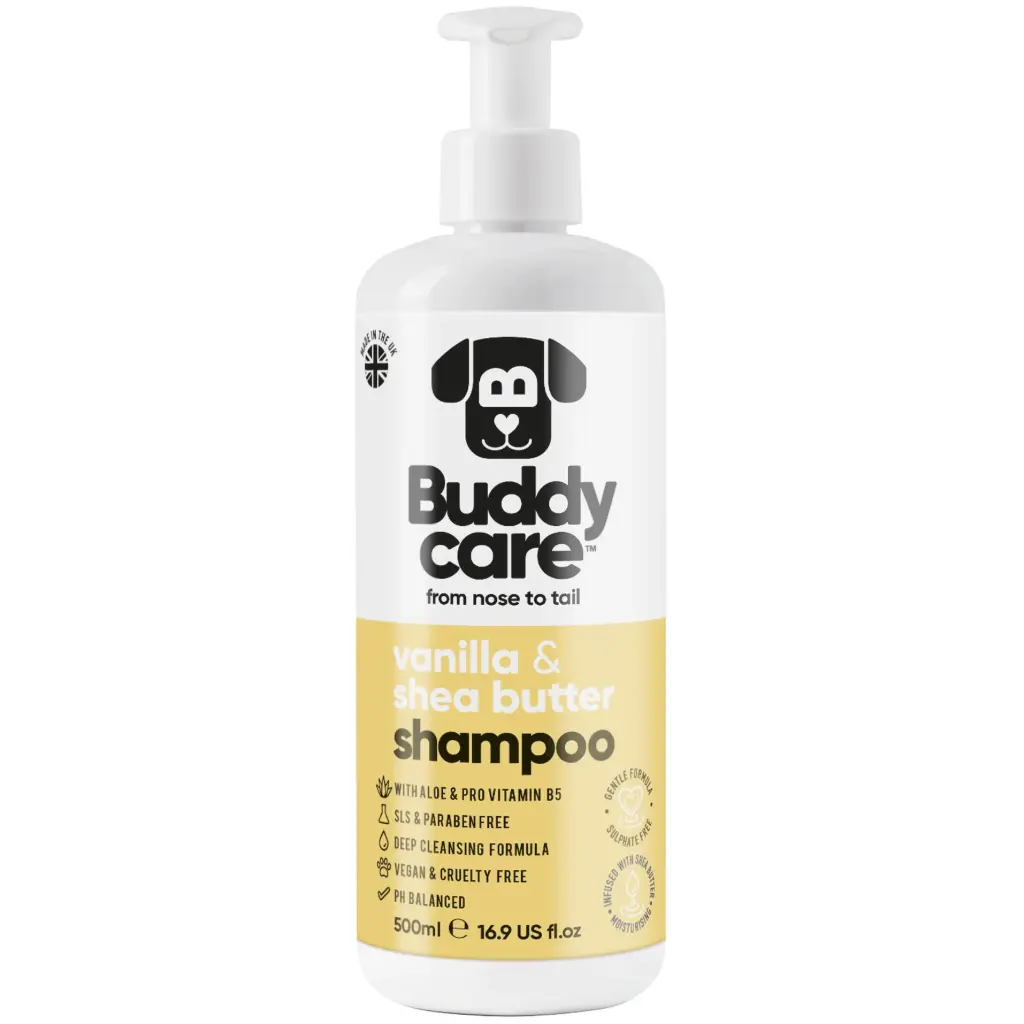 [B61001] Buddycare Hondenshampoo - Vanilla & Shea Butter (500ML)